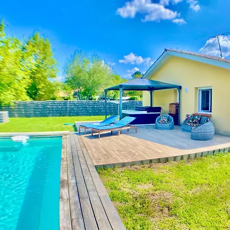 Oceane & Jacuzzi Et Piscine Chauffee Sainte-Eulalie-en-Born