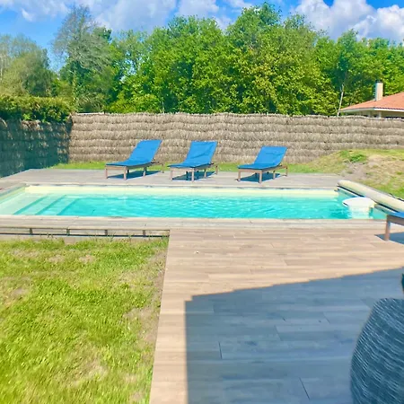 Oceane & Jacuzzi Et Piscine Chauffee * Sainte-Eulalie-en-Born