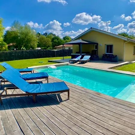 Oceane & Jacuzzi Et Piscine Chauffee Prázdninový dům *