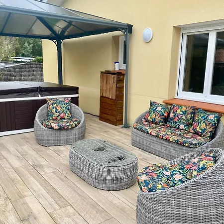 بيت للعطل Oceane & Jacuzzi Et Piscine Chauffee Sainte-Eulalie-en-Born