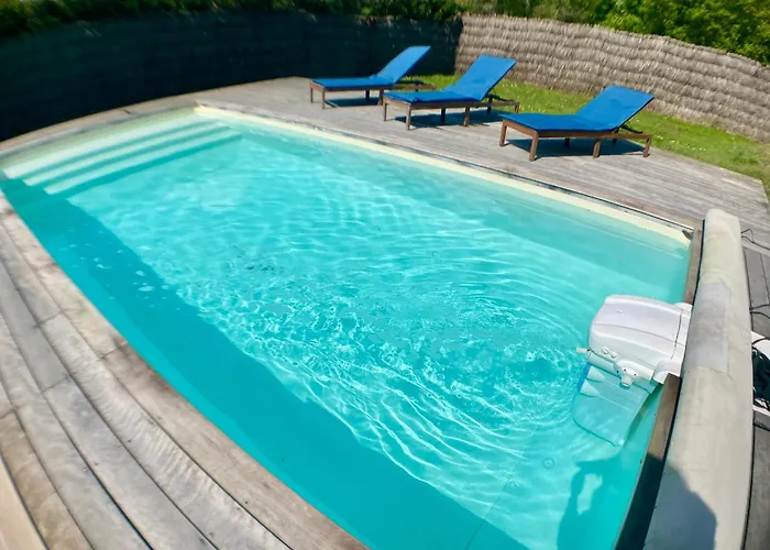 Oceane & Jacuzzi Et Piscine Chauffee Sainte-Eulalie-en-Born