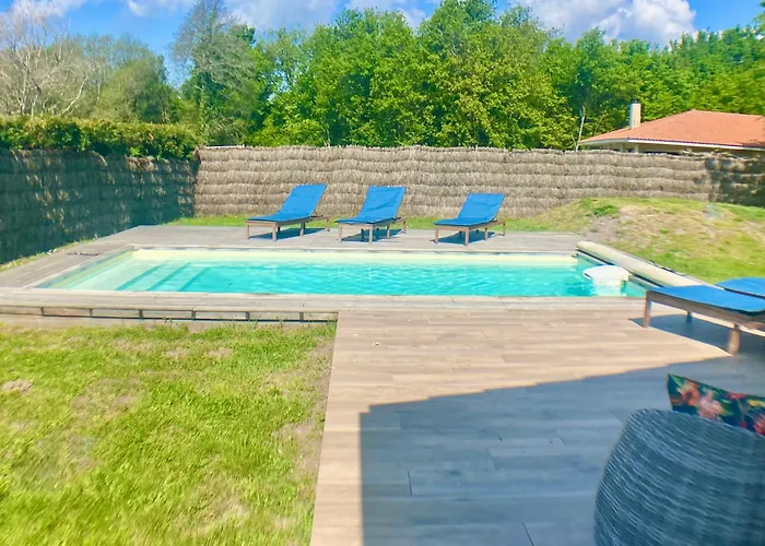 Oceane & Jacuzzi Et Piscine Chauffee * Sainte-Eulalie-en-Born