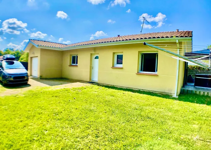 Oceane & Jacuzzi Et Piscine Chauffee بيت للعطل *